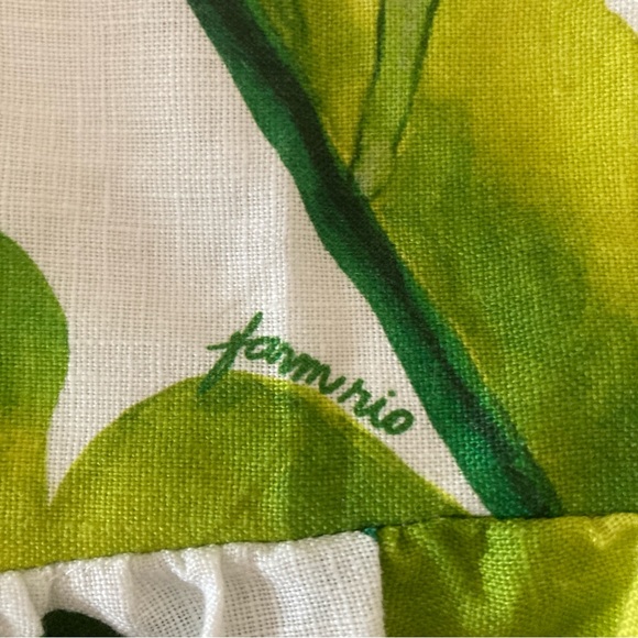 Farm Rio Summer Foliage Strapless Dress - Picture 16 of 16